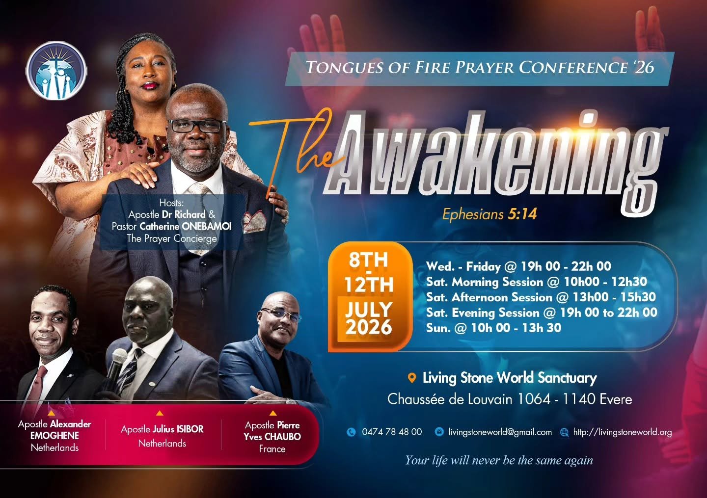Tongues of Fire Prayer Conference 2026